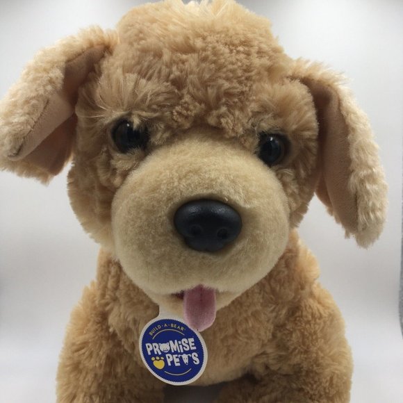 BUILD-A-BEAR BAB Promise Pets Yellow LABRADOR Lab Puppy DOG Plush Stuffed Animal - Picture 1 of 10